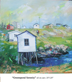 Greenspond Serenity-1, Oil on Canvas